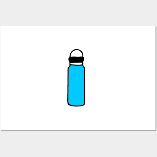 Water Bottle Sticker, Emotional Support Water Bottle Posters and Art